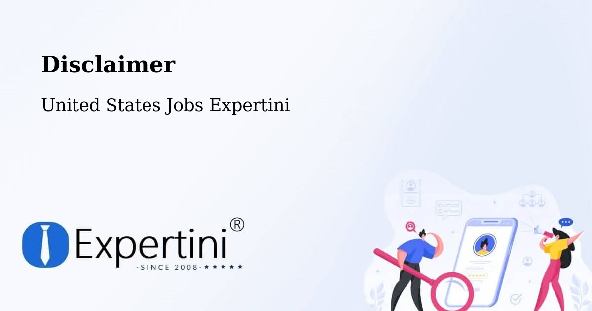 Disclaimer – Gonzalez - United States Jobs Expertini