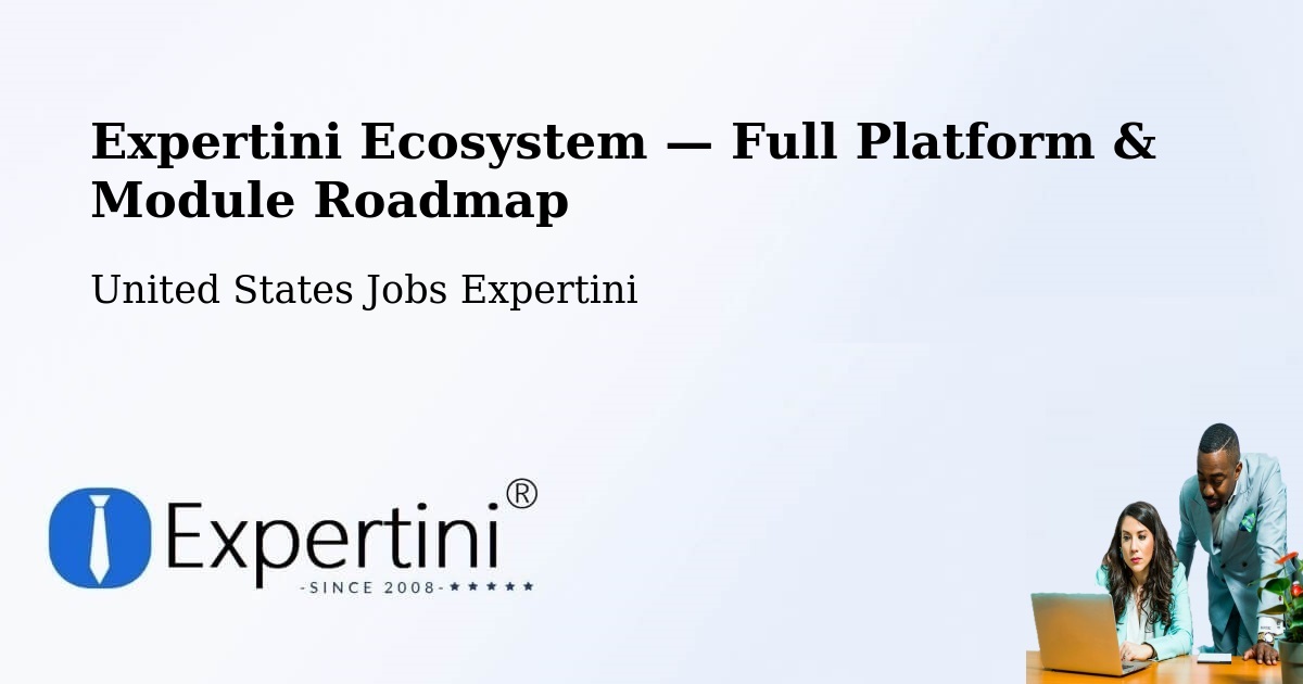 Expertini Ecosystem — Full Platform & Module Roadmap – Gonzalez
